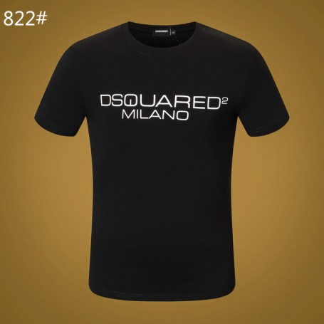 Dsquared2 Summer New Men/Women 100% Cotton Casual Fashion Trend Dsq2 Letter Round Neck T-Shirt Boyfriend Gift D2 Short Sleeve822
