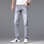 Jeans men's Faded Straight Cut Casual Fashion Pants