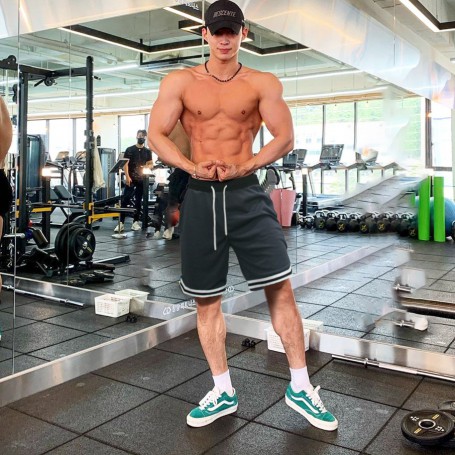 Shorts Men Gym Shorts Men Fitness Jogging Workout