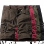 Casual Shorts Solid Color Cotton Tooling Casual Beach Cargo Pants Straight Shorts