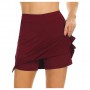 S-4Xl Skirt Ladies Large Size High Waist Slim Slimming Short Skirt A-Line Shorts Tennis Sports Short Skirt Women