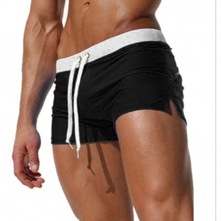 Men Sexy Swimming Trunks Sunga Hot Swimsuit  Swim Briefs Beach Shorts