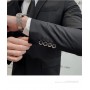 Suits for Men Jackets+Pants+Vest Suits Sets Formal Wear Dress Male Solid Business Casual Slim Fit Suits Size 6XL