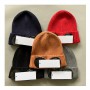 2022 New Winter Glasses Hat Men's CP Ribbed Knit Lens Beanie Hat Street Hip Hop Knitted Beanies High quality hip hop glasses cap