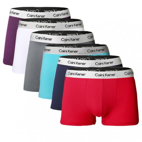 Boxers Men Short Breathable Flexible Comfortable 6pcs