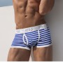 Boxer Briefs Men Classic Striped Underwear