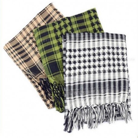 Mens Arab Shemagh Keffiyeh Tactical Palestine Scarf Shawl Wraps