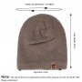 Beanie Fashion Hats for Men Bonnets Fleece Knitted Casual