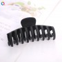 Solid Color Claw Clip Large Barrette Crab Hair Claws Bath Clip Ponytail Clip for Women Girls Hairpins Headwear Hair Accessories