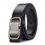 Belt High Quality PU Leather Inner Wear Toothless Automatic Buckle Fashionable Business Jeans Belts for Men