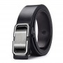 Belt High Quality PU Leather Inner Wear Toothless Automatic Buckle Fashionable Business Jeans Belts for Men