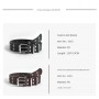 NEW Star Eye Rivet Belt Goth Style Double Pin Buckle  Man/woman Fashion Casual Puck Style Pu Leather Waistband for Jeans Young