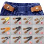 Child Buckle-Free Elastic Belt No Buckle Stretch Belt For Kids Toddlers Adjustable Boys And Girls Classic Soft Jeans Pants Belts