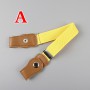 Child Buckle-Free Elastic Belt No Buckle Stretch Belt For Kids Toddlers Adjustable Boys And Girls Classic Soft Jeans Pants Belts