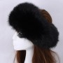 Thick Furry Hairband Fluffy Russian Faux Fur Women Girl Fur Headband Hat Winter Outdoor Earwarmer Ski Hats Hot