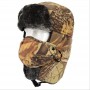 Male Caps Lei Feng Cap Women Winter Hunting Hat Bionic Camouflage Hiking Caps Outdoor Hunting Thermal Warm Caps Ear Windproof