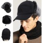 Winter Coldproof Thermal Bomber Hats Warm Faux Fur Oudoor Hat Men Women Ear Flap Cap Trooper Trapper Ski Hat Thermal Soft Caps