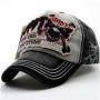 Men's Fashion Gorras Snapback Baseball Cap Embroidery Wolf bone Sun Hats For Women