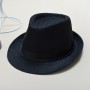 Fedora Hat for Men Fashionable Elegant Vintage Black Women White Red Brim Panama Top Jazz Beach Unisex Classic Cap