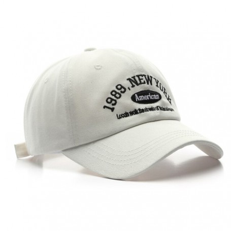 New York Baseball Caps Letter Embroidery Men Women Dad Hats Curved Sun Visor Trucker Hat