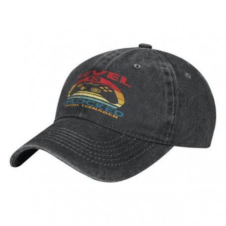 Official R 13Th Birthday Level 13 Cap Cap For Girls Men Cap Cap For Women Cap For Men Beach Trucker Hat Hat Beanie Women's Cap