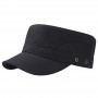 Military Cap Men's Outdoor Sports Peaked Hats  Adjustable Solid Color Trucker HatSun Protection Sun Caps Gorras