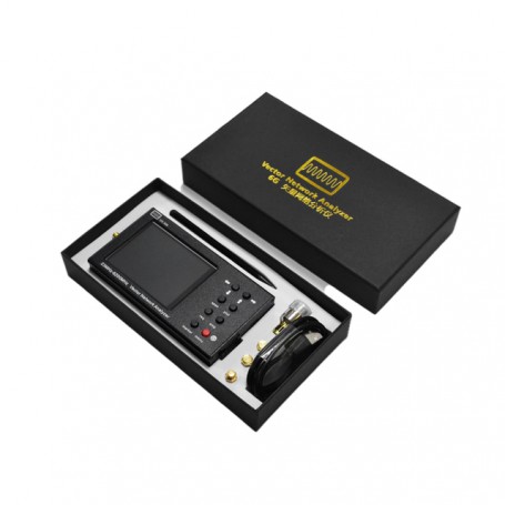 Portable VNA SWR 6GHZ Vector Network Analyzer Reflectometer GS-320 23-6200MHz NanoVNA type, Touch screen NANOVNA V2