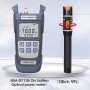 19pcs/set FTTH Fiber Optic Tool Kit with Fiber Cleaver -70~+10dBm Optical Power Meter Visual Fault Locator 10mw