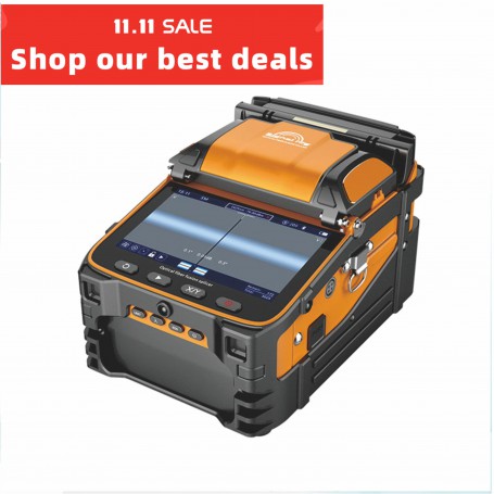 signalfire AI-9 Fusion splicer Machine SM & MM VFL OPM Splicing Machine with tool kits