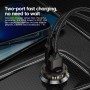 Toocki USB Car Charger Quick Charge 4.0 QC4.0 QC3.0 QC SCP 5A PD Type C 30W Fast Car USB Charger For iPhone Xiaomi Mobile Phone