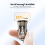 Toocki USB Car Charger Quick Charge 4.0 QC4.0 QC3.0 QC SCP 5A PD Type C 30W Fast Car USB Charger For iPhone Xiaomi Mobile Phone