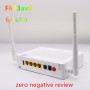 Free Shipping 6pcs F673aV9 ONU Dual Band 4ge+1tel+2usb+Ac 5g Wifi Onu Gpon English Version OLT Secondhand  Without Power router