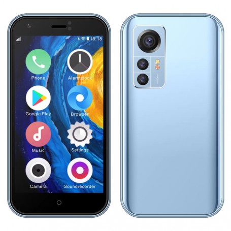 S22 mini Smartphone 2.5" Screen 2 SIM Card Android Quad Core Google Play Store 1GB 8GB GPS Cute Small Celular Mobile Phone