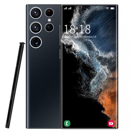 Global Version New S22 Ultra 7.3 Inch Smartphones Network 4/5G Cellphone 16G+1TB 48+100MP Dual Sim Android Unlocked Mobile Phone