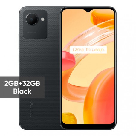 Global Version realme C30 Mobilephone Octa-core Unisoc T612 Processor 6.5'' Display 5000mAh Massive Battery 8.5mm Cellphone