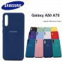 Samsung Galaxy A50 Liquid Silicone Case Soft Silky Shell Cover For Galaxy a50 a70 2019 A505 A505F SM-A505F 6.4''