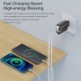 65W Gallium Nitride USB Charger QC3.0 PD Smart Fast Charging Cell Phone Charging Head Laptop Universal Quick Gan Charging Source