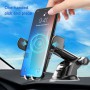 Gravity Car Phone Holder Suction Cup Adjustable Universal Holder Stand in Car GPS Mount For iPhone 12 Pro Max Xiaomi POCO