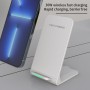 30W Wireless Charger Stand Pad For iPhone 13 12 11 Pro X XS Max XR 8 Samsung S21 S20 Qi Fast Charging Dock Station Phone Holder