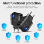 USB Charger Quick Charge 3.0 QC4.0 Fast Phone Charger For iPhone Samsung Xiaomi Huawei Tablet LED Lighting Fast Charger Adapter