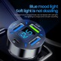 66W USB-A USB-C Car Phone Charger Cigarette Lighter Adapter QC3.0 Fast PD Charge with Degital Display for iphone xiaomi Huawei