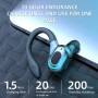TWS Bluetooth 5.2 Wireless Earphones HIFI Hands-free Ear Hook Headset Waterproof Earbuds With HD Micphone For All Smartphone