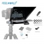 FEELWORLD TP2 Portable Teleprompter DSLR Camera with Remote Control Phone Recording Mini Inscriber Mobile Teleprompter