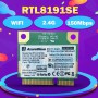 AzureWave AW-NE104H AW-NE107H RTL8191SE  150Mbps Half Mini PCIe PCI-Express   Wlan Wireless Wifi Card