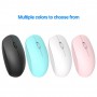 Wireless Mute Mouse No Delay Lightweight High Sensitivity 2.4GHz Wireless Office Mouse for Computer Laptop Tablet PC Macbook