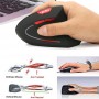 Rechargeable Wireless Gaming Mouse For Computer Laptop Vertical Ergonomic 2.4ghz USB Gamer Mause For PC DPI 6 Key Bluetooth Mice