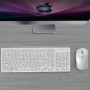 2.4G Wireless Keyboard Mouse Protable Mini Keyboard Mouse Combo Set For Notebook Laptop Mac Desktop PC Smart TV Russian layout