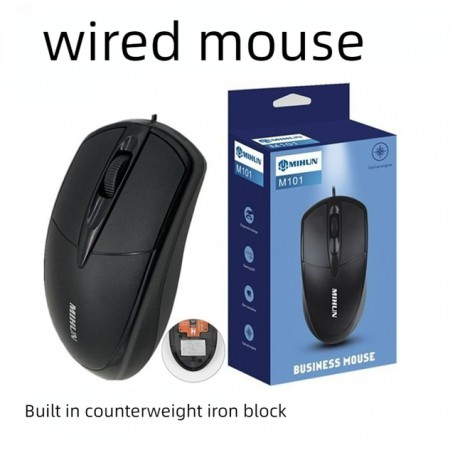 M101 wired mous Optical Engine 1000DPI USB Wired Portable Mouse For Windows PC Laptop