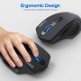 Rechargeable Wireless Mouse Computer Bluetooth Silent Mouse Ergonomic PC Gamer Mice For MacBook Laptop USB Gaming Mouse