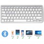 Universal Office Wireless Bluetooth Keyboard Ultra Slim Wireless Keyboard Compatible for iOS iPad Android Tablets Windows